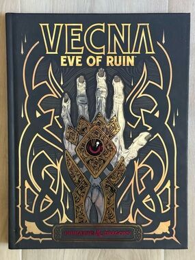 Dungeons & Dragons Vecna Eve of Ruin - Alternate Hardcover Design!